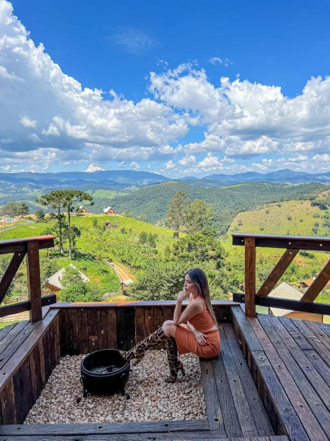 Chales Encanto Das Pedras - Chale Master Luxo Sapucaí-Mirim Exterior foto
