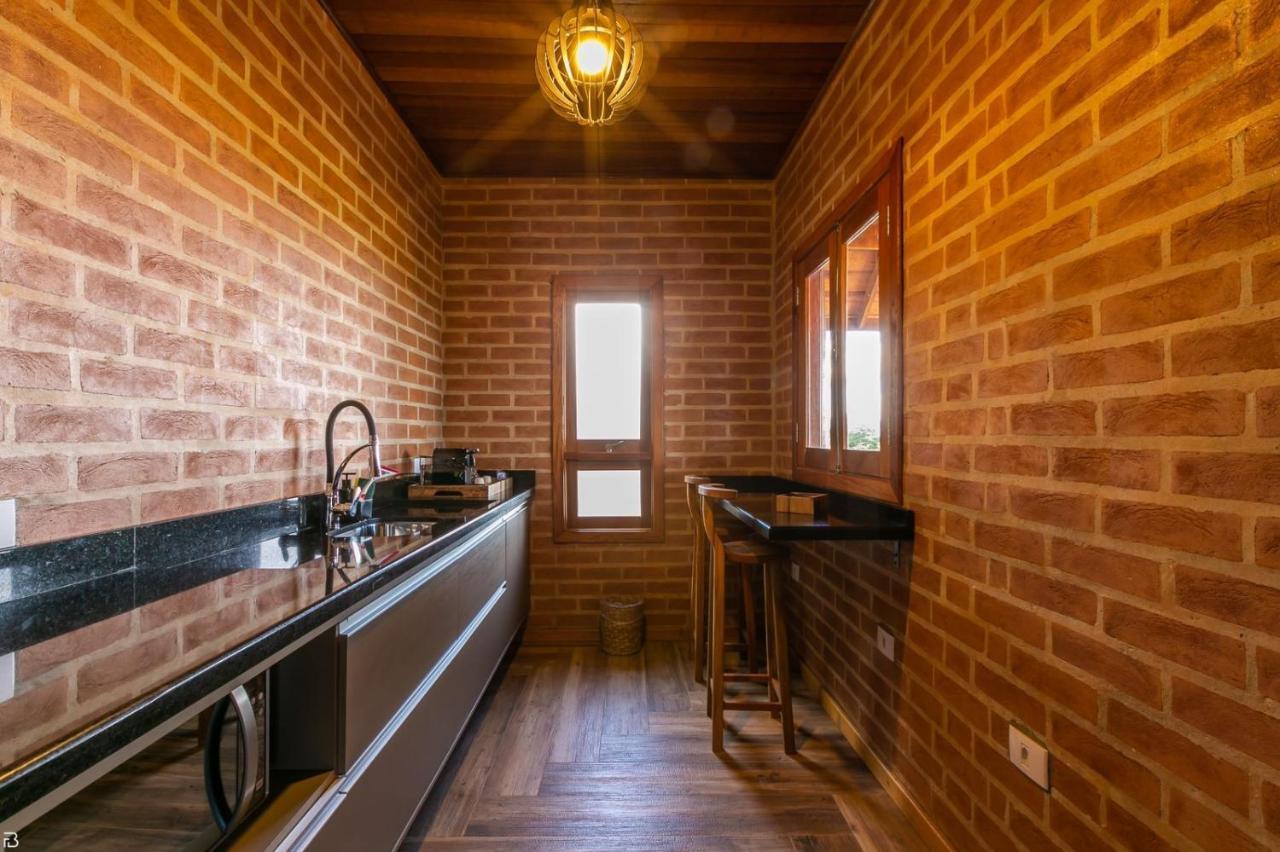 Chales Encanto Das Pedras - Chale Master Luxo Sapucaí-Mirim Exterior foto