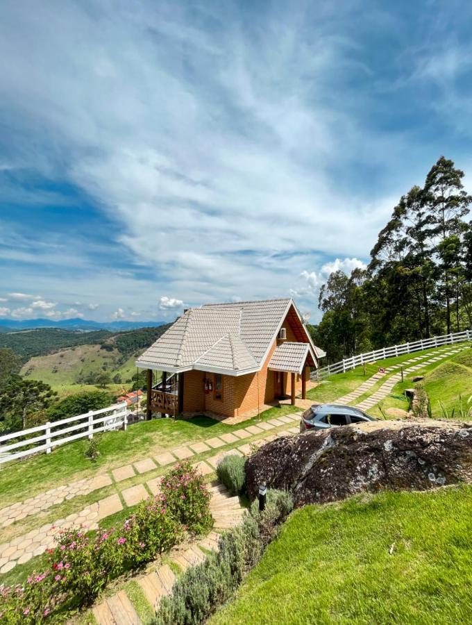 Chales Encanto Das Pedras - Chale Master Luxo Sapucaí-Mirim Exterior foto